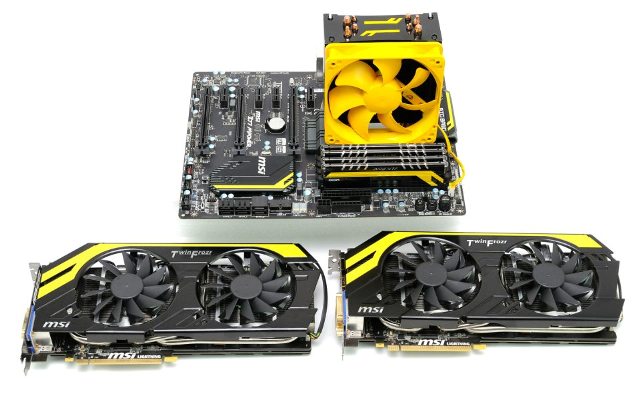 AVEXIR MSI MPOWER Z77 TWIN FROZR